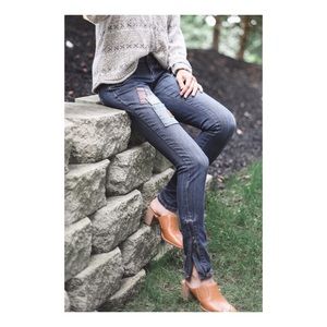 Zana Di Jeans Patchwork Skinny